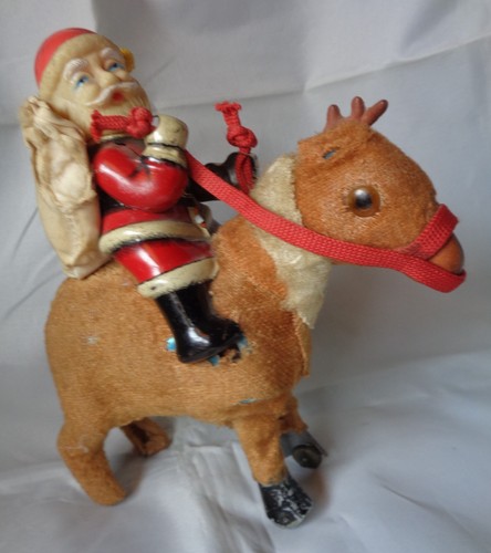 Giocattolo latta babbo natale - giocattolo,