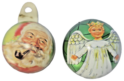 Ornamenti natalizi latta - ornamenti,