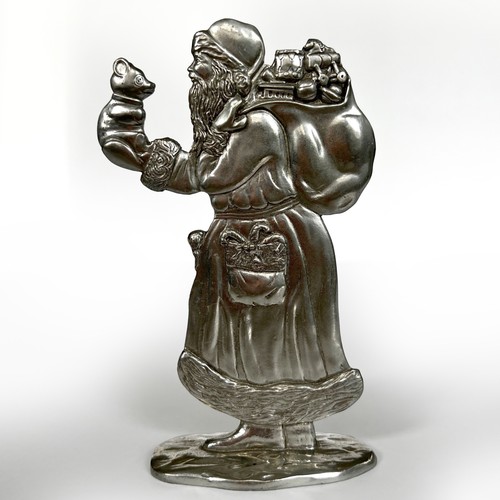 Babbo natale vintage peltro - babbo,