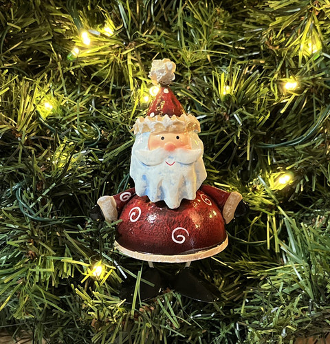 Statuina babbo natale vintage - babbo,