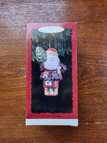 Babbo natale nel bosco - natale,