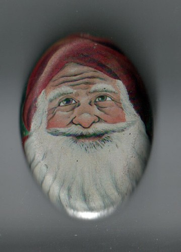 Babbo natale vintage scatola - vintage,