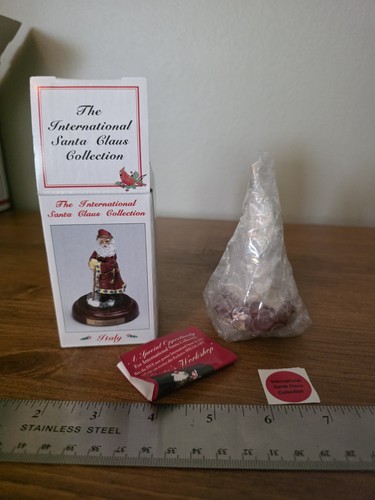 Scatola figurine babbo natale - scatola,